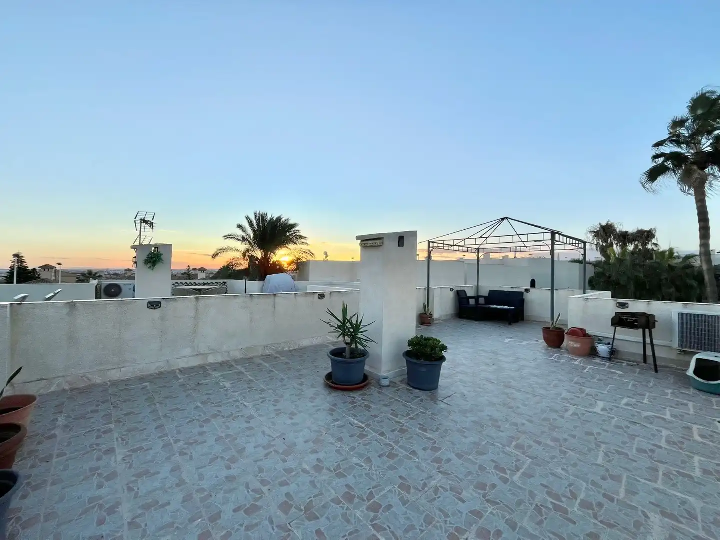 Terrace of Flat for rent in Torrevieja  with Air Conditioner, Heating and Terrace