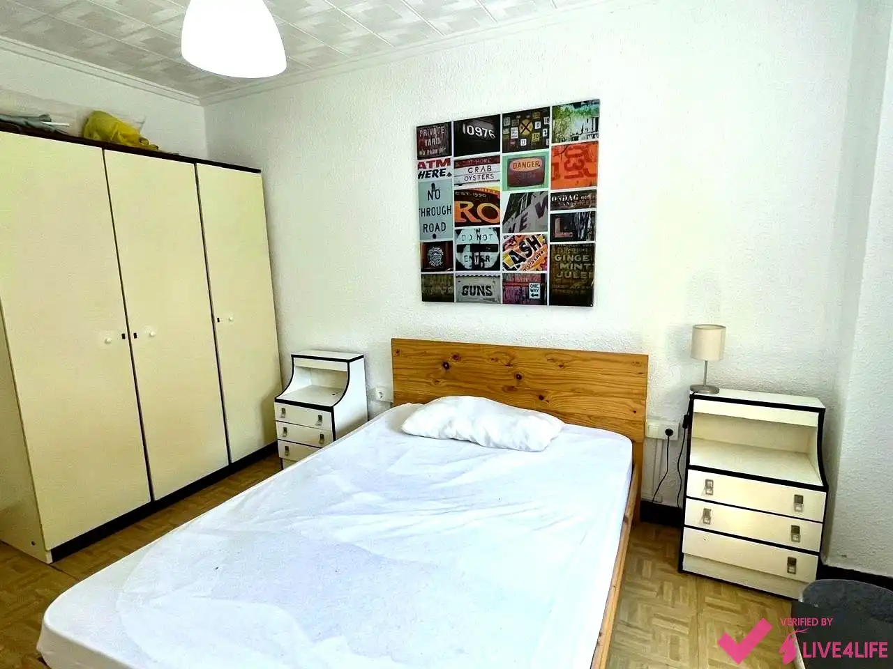 Habitación de Piso de alquiler en Valencia con Jardín privado y Amueblado