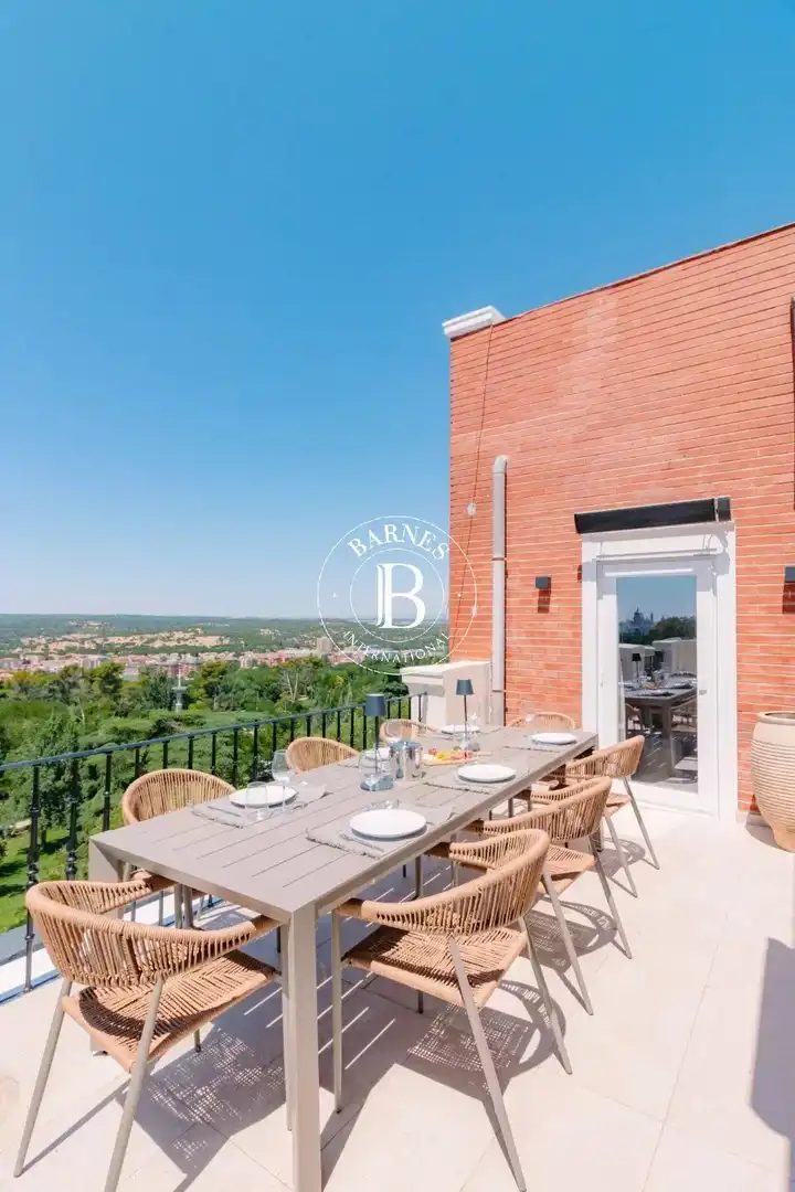 Terrace of Flat for rent in Madrid  with Air Conditioner, Heating and Terrace