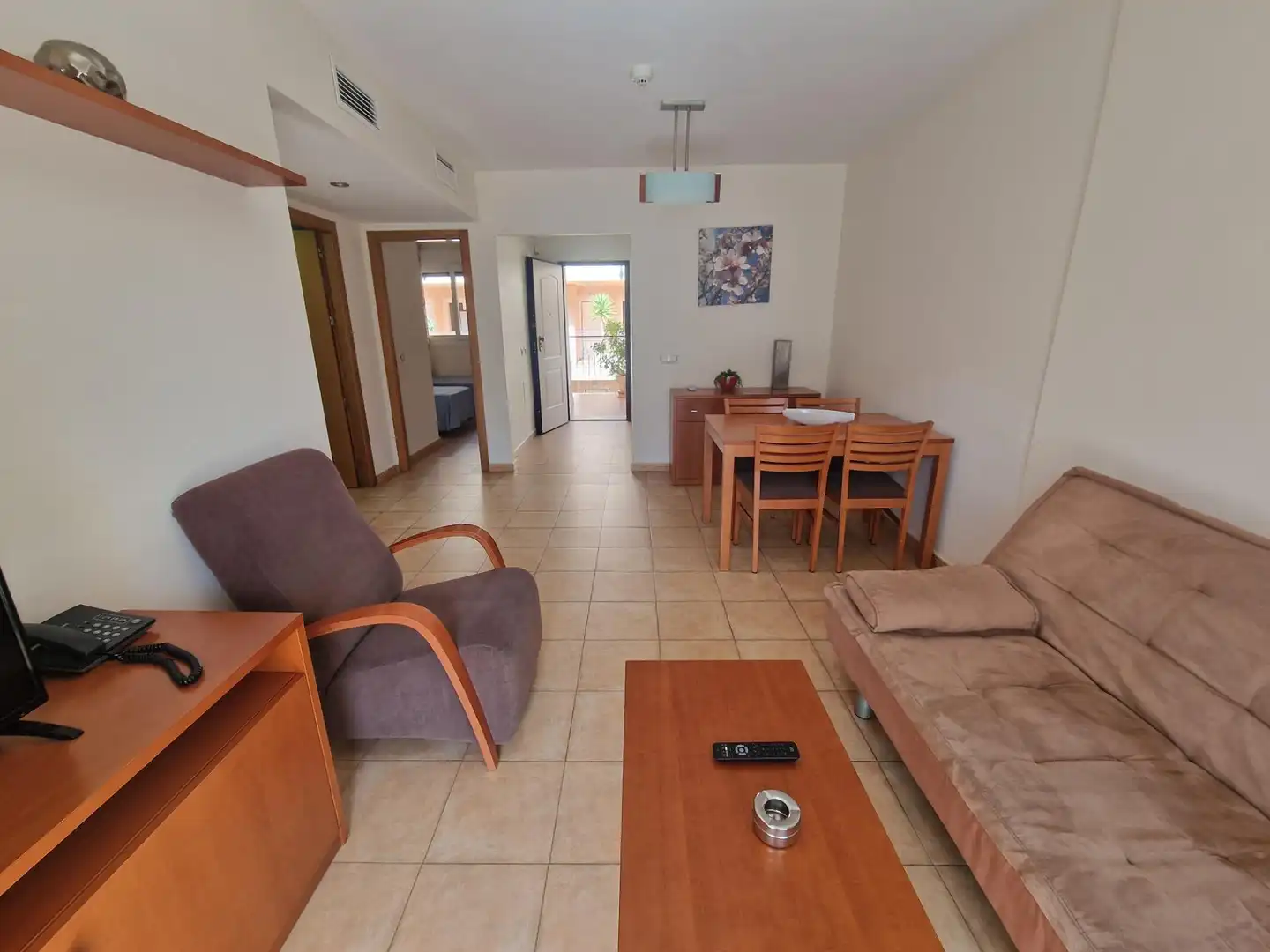 Sala de estar de Apartamento en venta en Águilas con Aire acondicionado, Jardín privado y Terraza