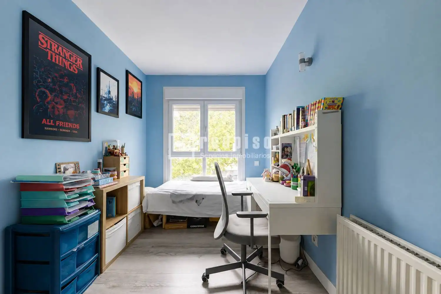 Bedroom of Flat for sale in Las Rozas de Madrid  with Air Conditioner, Heating and Private garden