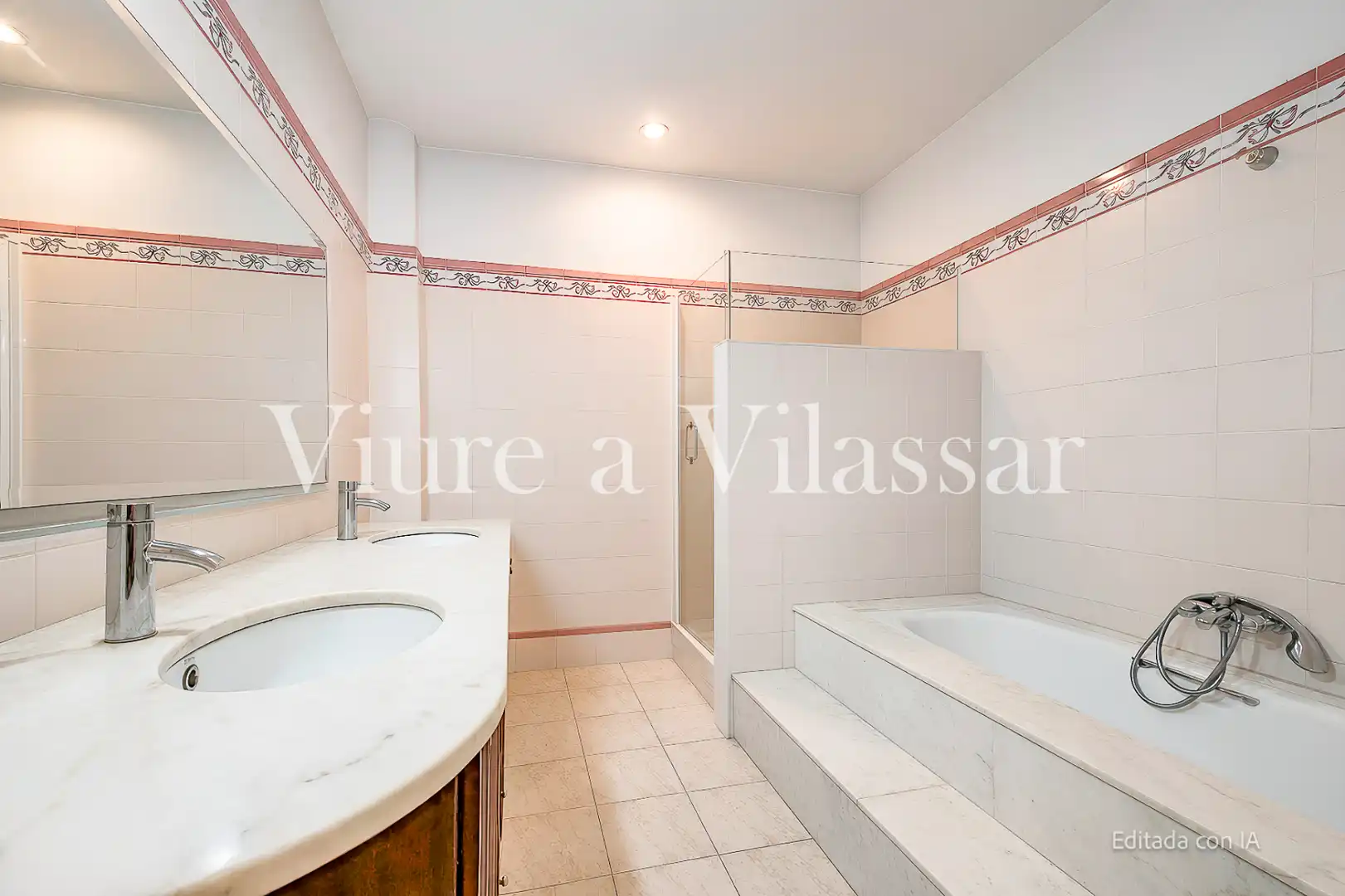 Bany de Casa adosada en venda en Vilassar de Mar amb Aire condicionat, Calefacció i Jardí privat