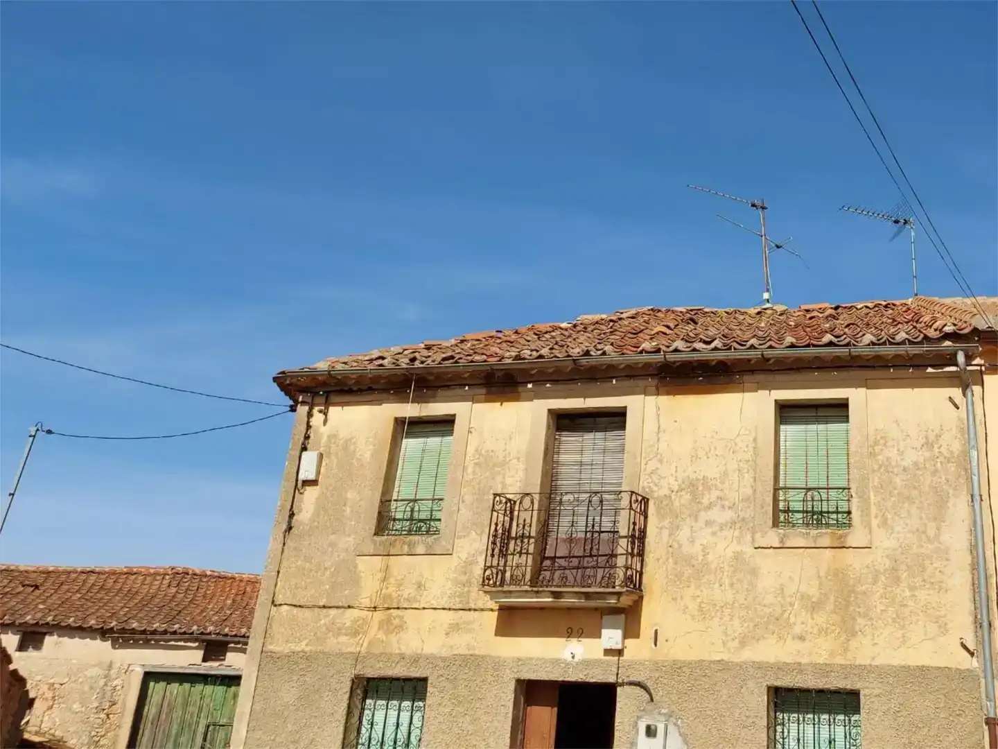 Vista exterior de Casa o xalet en venda en Campo de San Pedro, Segovia