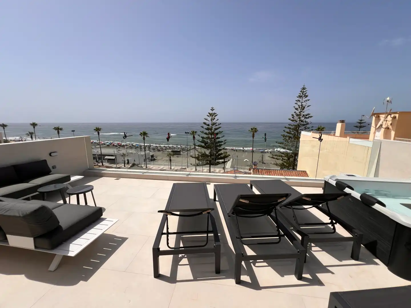 Terraza de Ático en venta en Torrox con Terraza, Amueblado y Horno