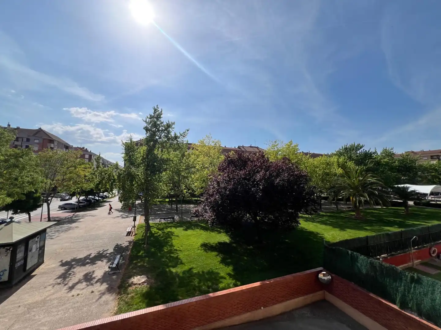 Vista exterior de Piso en venta en  Logroño con Calefacción, Terraza y Balcón