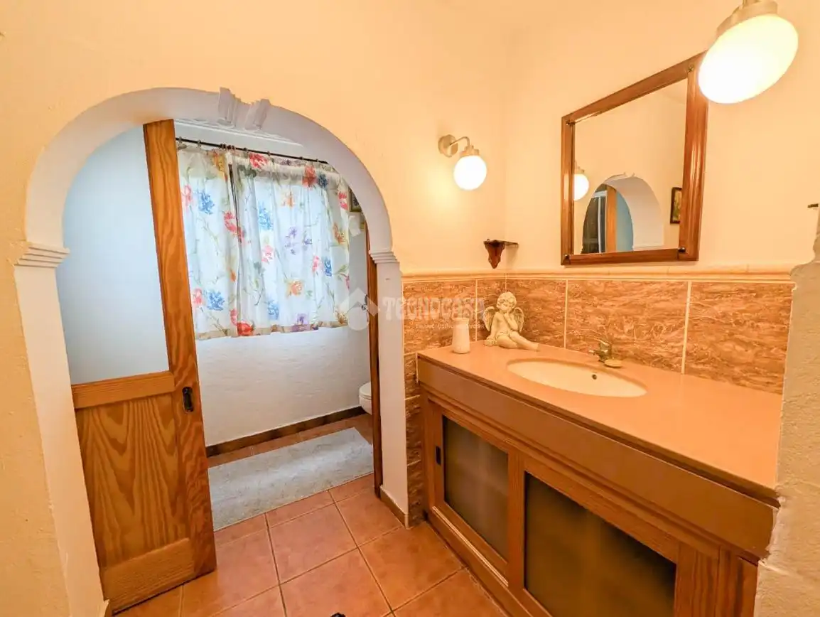 Baño de Casa o chalet en venta en Valsequillo de Gran Canaria con Aire acondicionado y Parquet