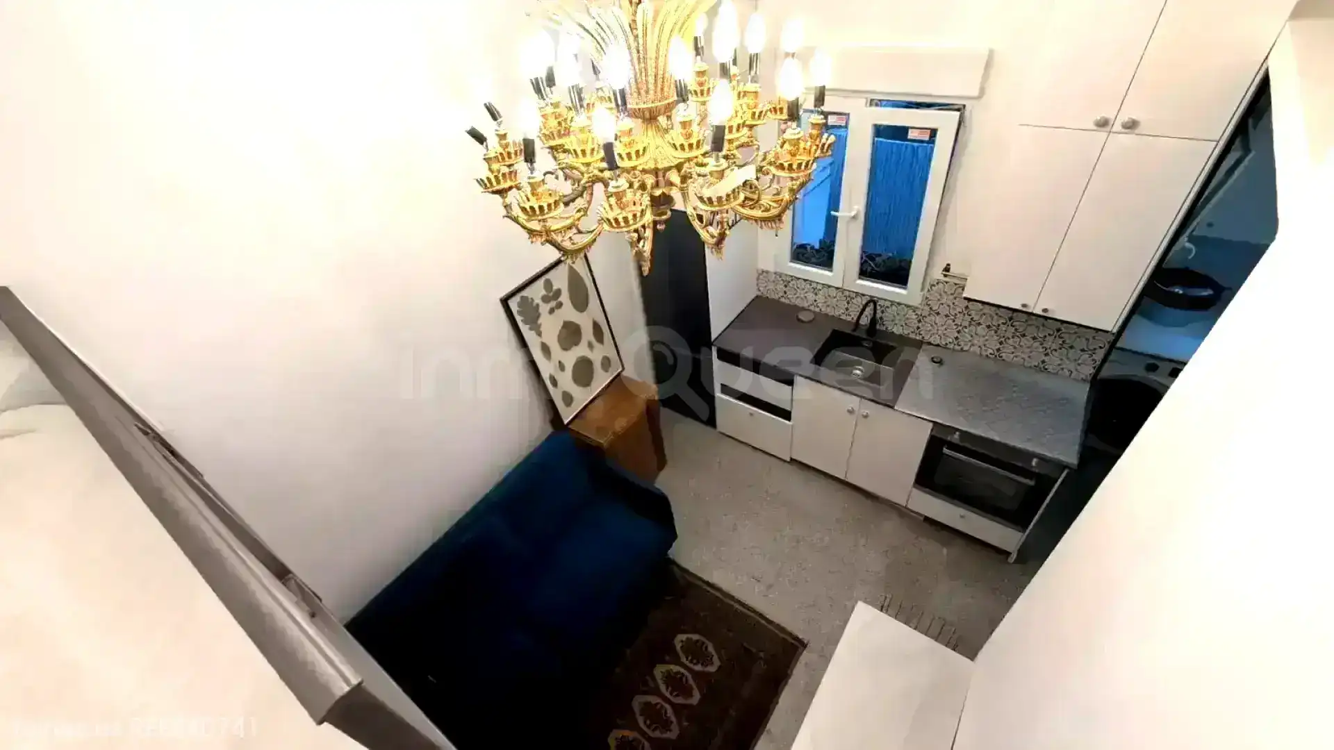 Sala d'estar de Apartament de lloguer en Madrid amb Calefacció i Moblat