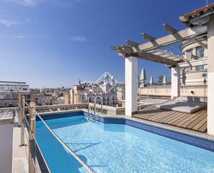 Piscina de Àtic en venda en  Barcelona Capital amb Aire condicionat, Calefacció i Parquet