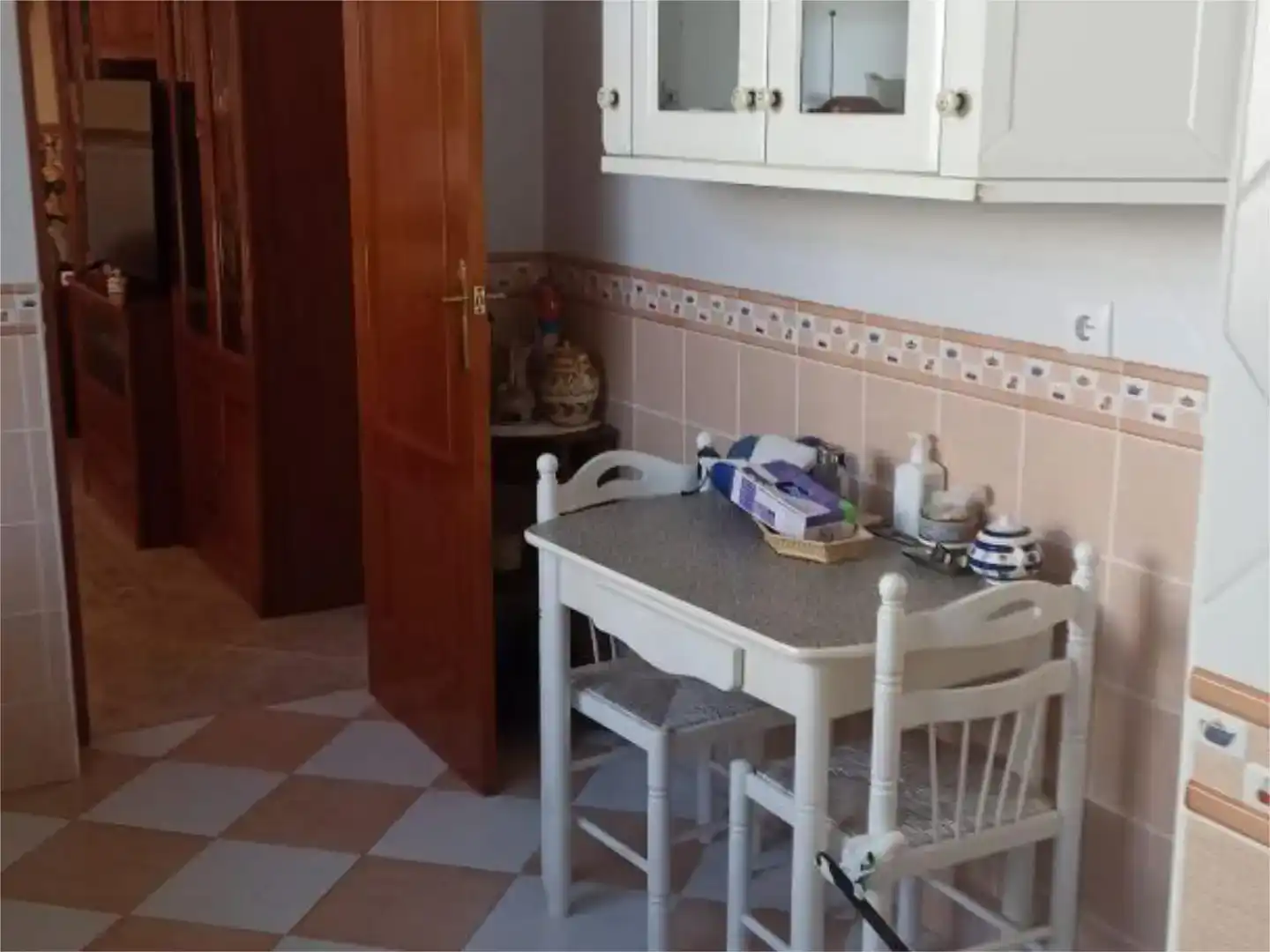 Cuina de Casa adosada en venda en Valverde de Llerena amb Moblat i Balcó