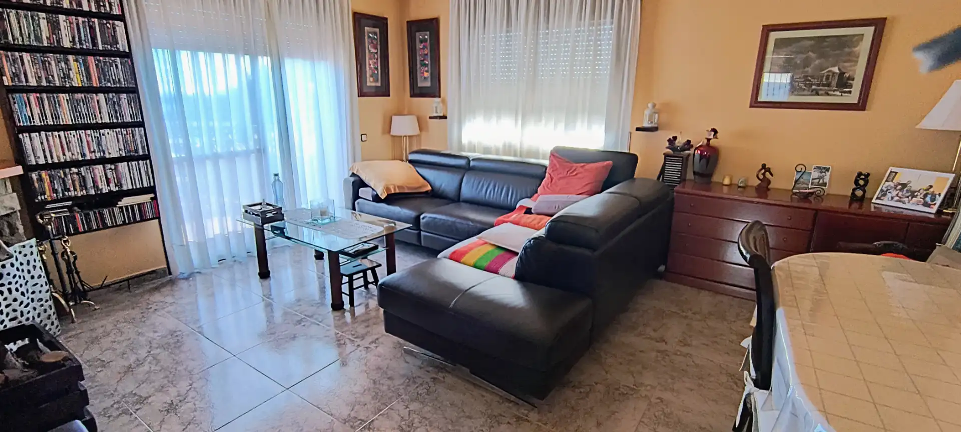 Sala de estar de Casa o chalet en venta en Cànoves I Samalús con Calefacción, Jardín privado y Terraza