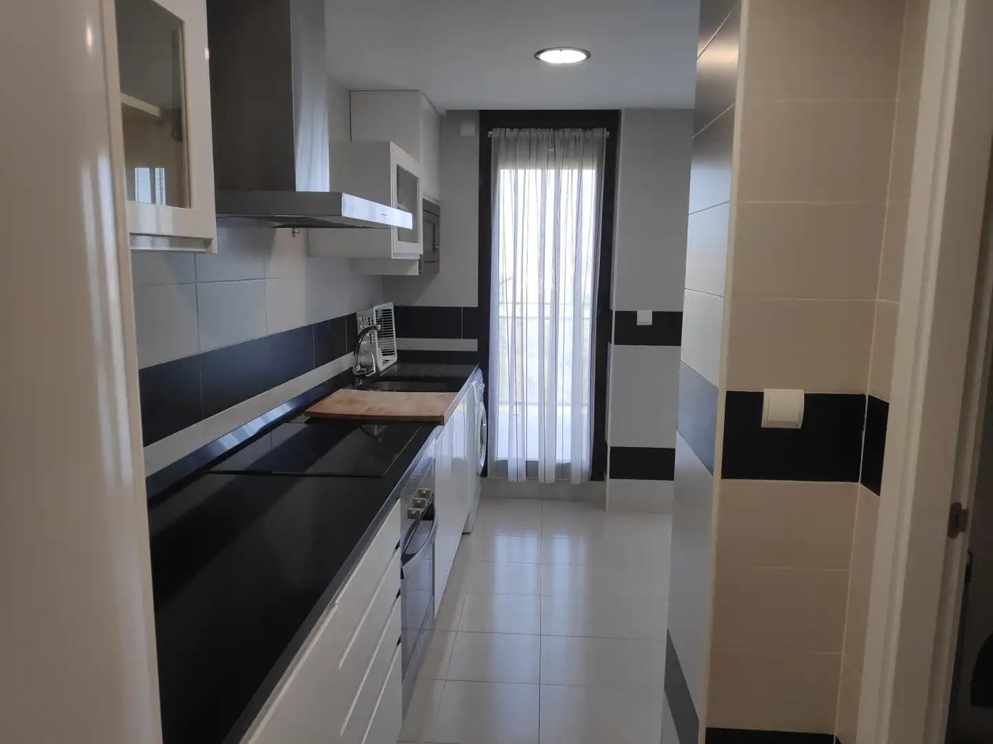 Cocina de Piso de alquiler en Aranjuez con Calefacción, Parquet y Terraza