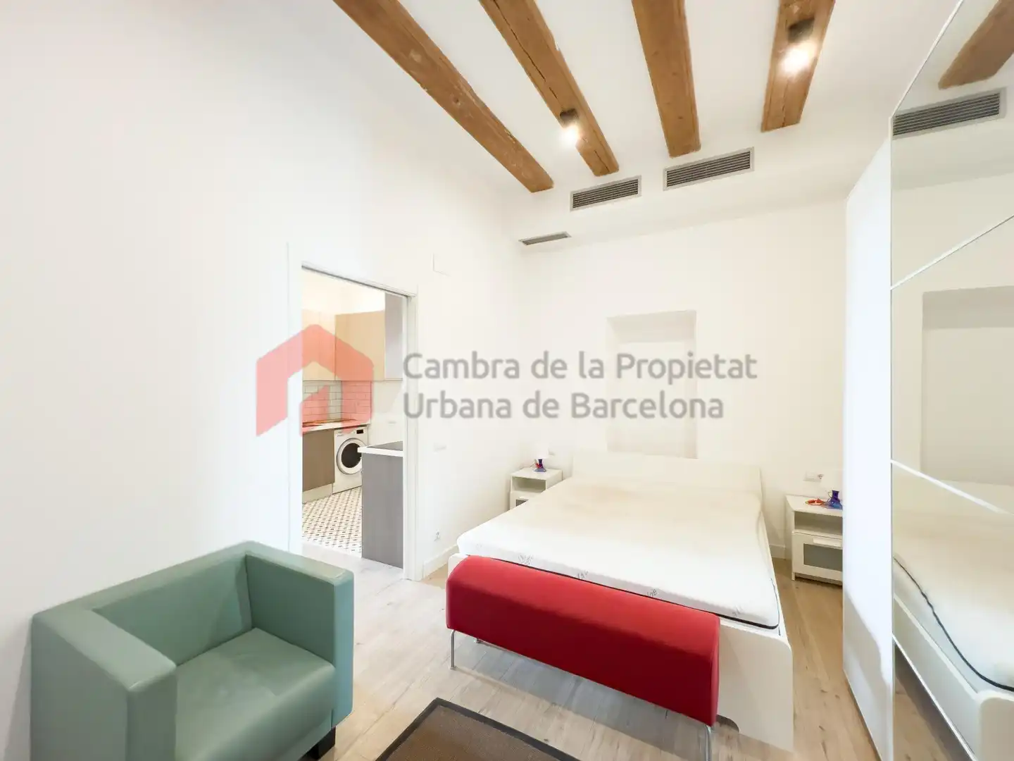 Dormitori de Pis en venda en Barcelona amb Aire condicionat, Calefacció i Parquet