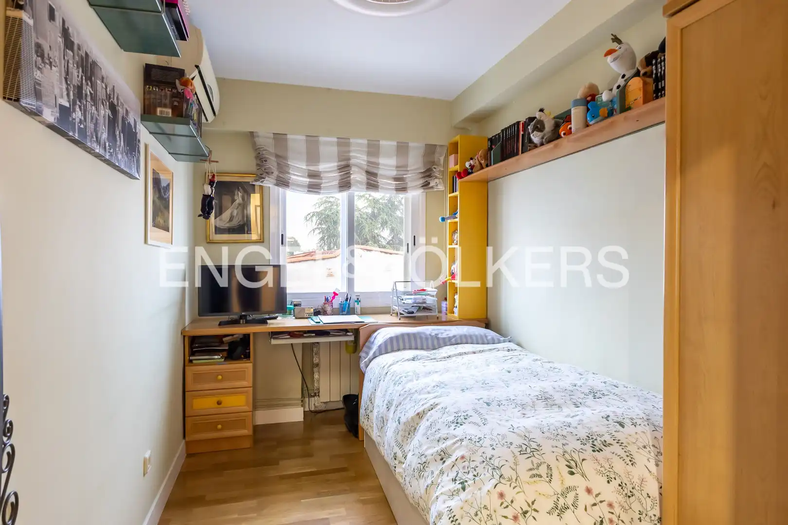 Schlafzimmer von Wohnung zum Verkauf in Madrid mit Klimaanlage, Heizung und Terrasse