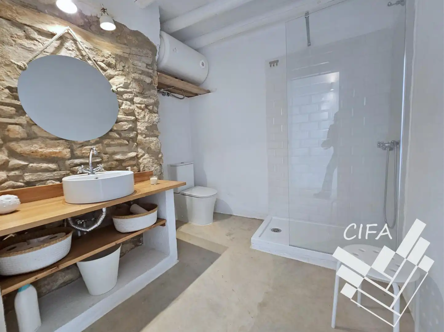 Baño de Casa o chalet en venta en Canet lo Roig con Terraza y Amueblado
