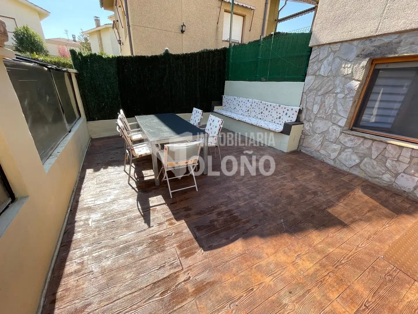 Terrassa de Casa o xalet en venda en Anguciana amb Aire condicionat, Calefacció i Jardí privat