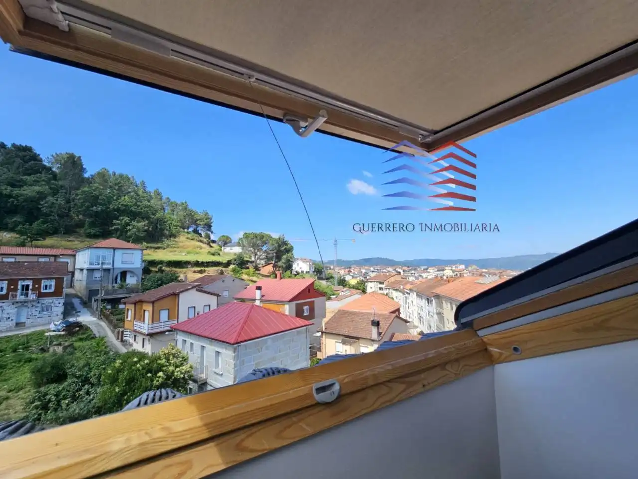 Terrasse von Maisonette zur Miete in Ourense Capital  mit Heizung, Parkett und Möbliert