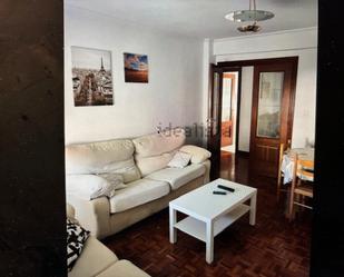 Living room of Flat to rent in  Pamplona / Iruña  with Heating, Parquet flooring and Terrace