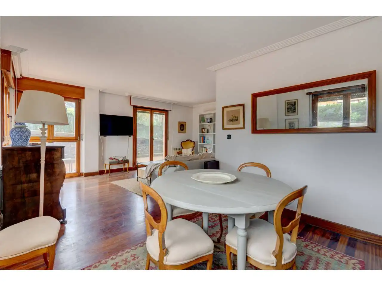Dining room of Flat for sale in Donostia - San Sebastián   with Heating, Private garden and Terrace