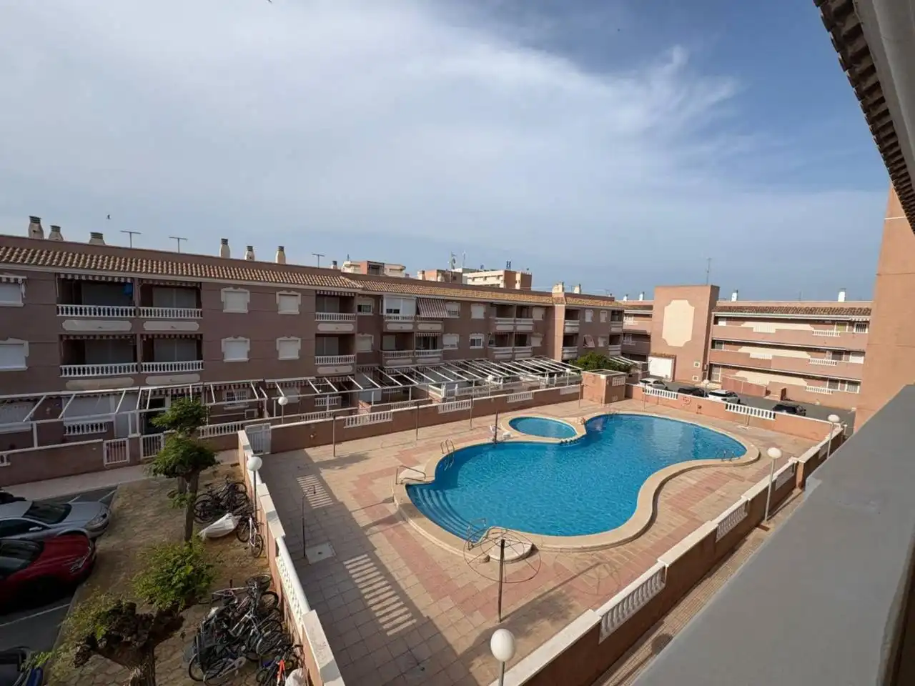 Swimming pool of Flat for sale in Santa Pola  with Terrace and Community pool