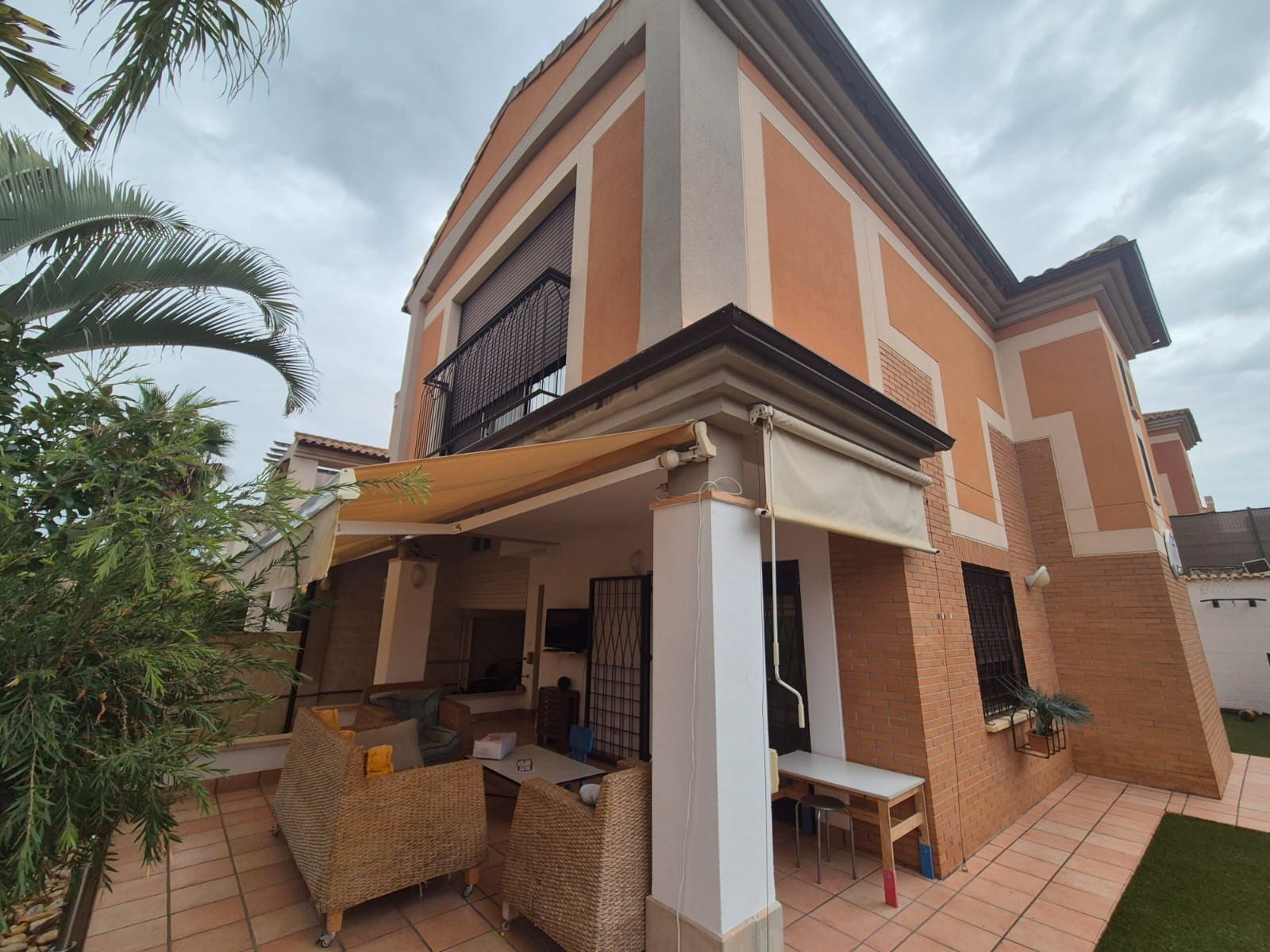 Exterior view of House or chalet for sale in  Murcia Capital  with Air Conditioner, Heating and Private garden