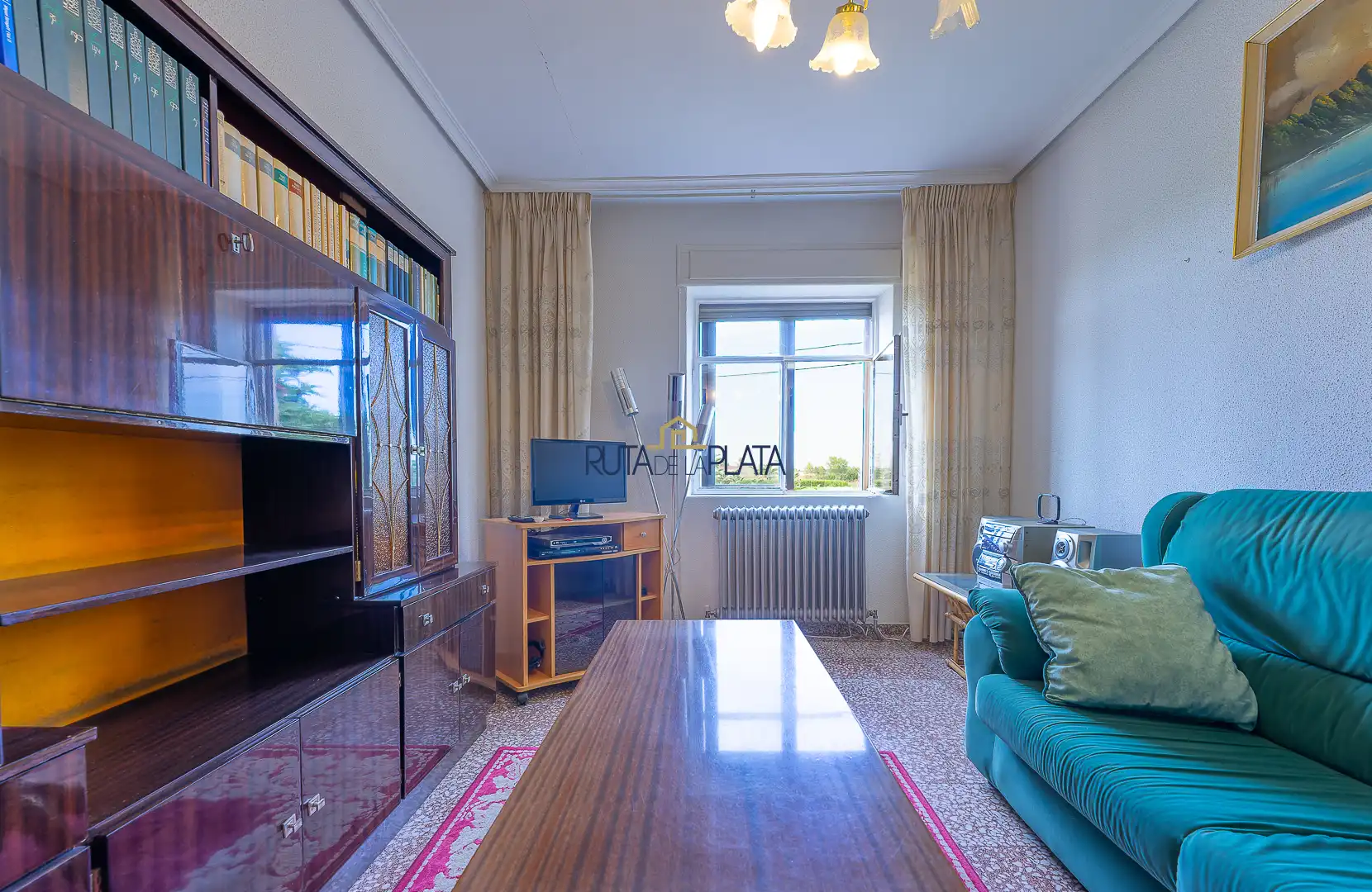 Sala de estar de Finca rústica en venta en Zamora Capital  con Calefacción, Jardín privado y Horno