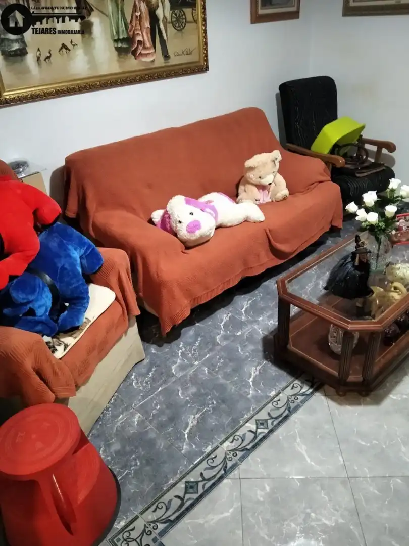 Sala d'estar de Pis en venda en Almansa amb Calefacció i Balcó