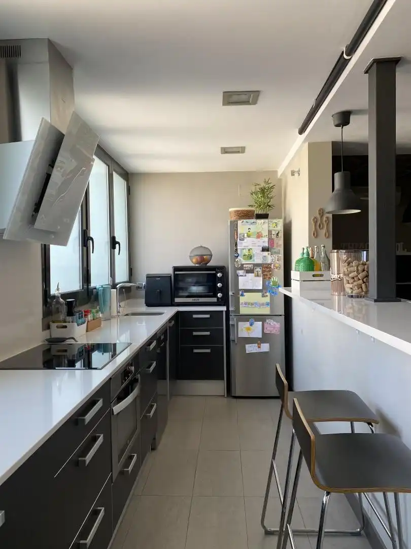 Cuina de Àtic en venda en Barcelona amb Aire condicionat, Calefacció i Terrassa
