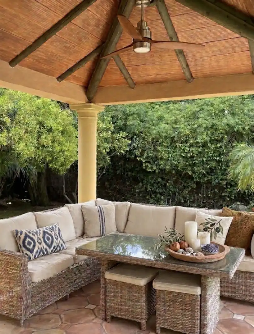 Terrace of Houses for rent in Estepona  with Air Conditioner, Heating and Private garden