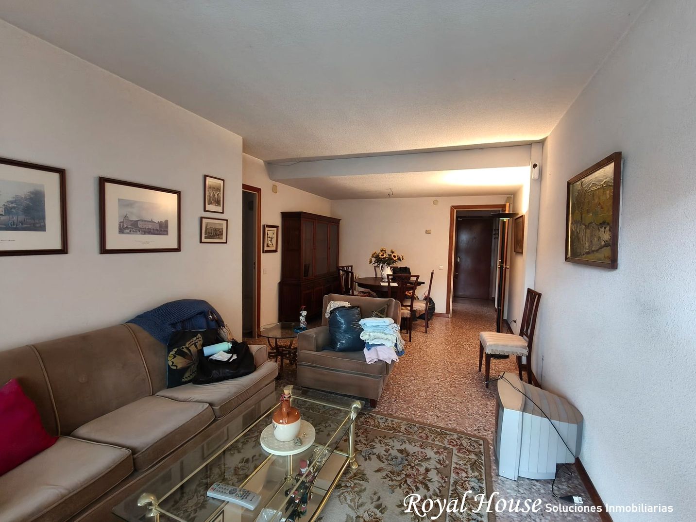 Living room of Duplex for sale in Collado Villalba  with Heating, Terrace and Community pool