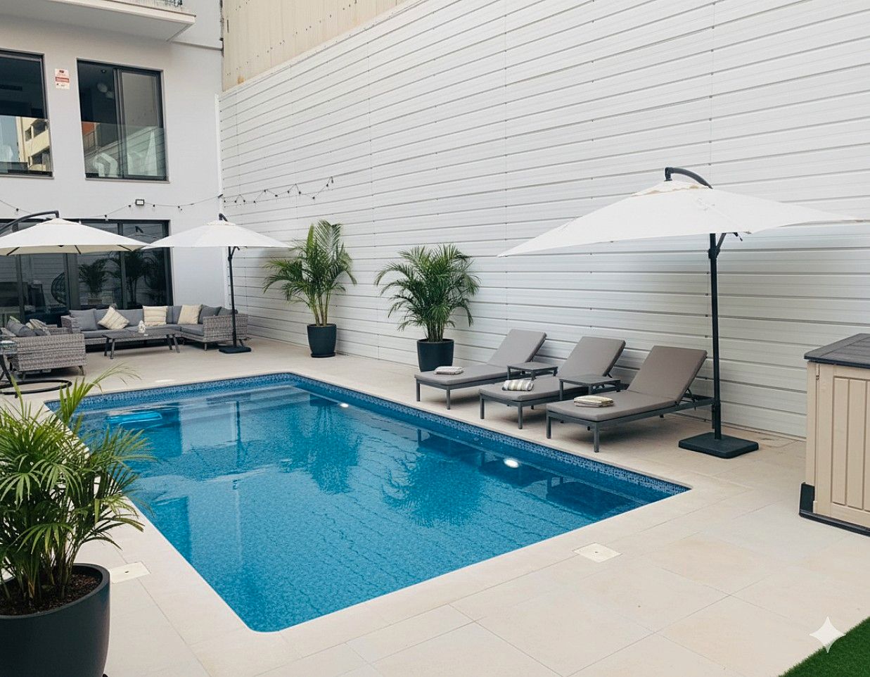 Piscina de Dúplex en venda en  Barcelona Capital amb Aire condicionat, Parquet i Terrassa