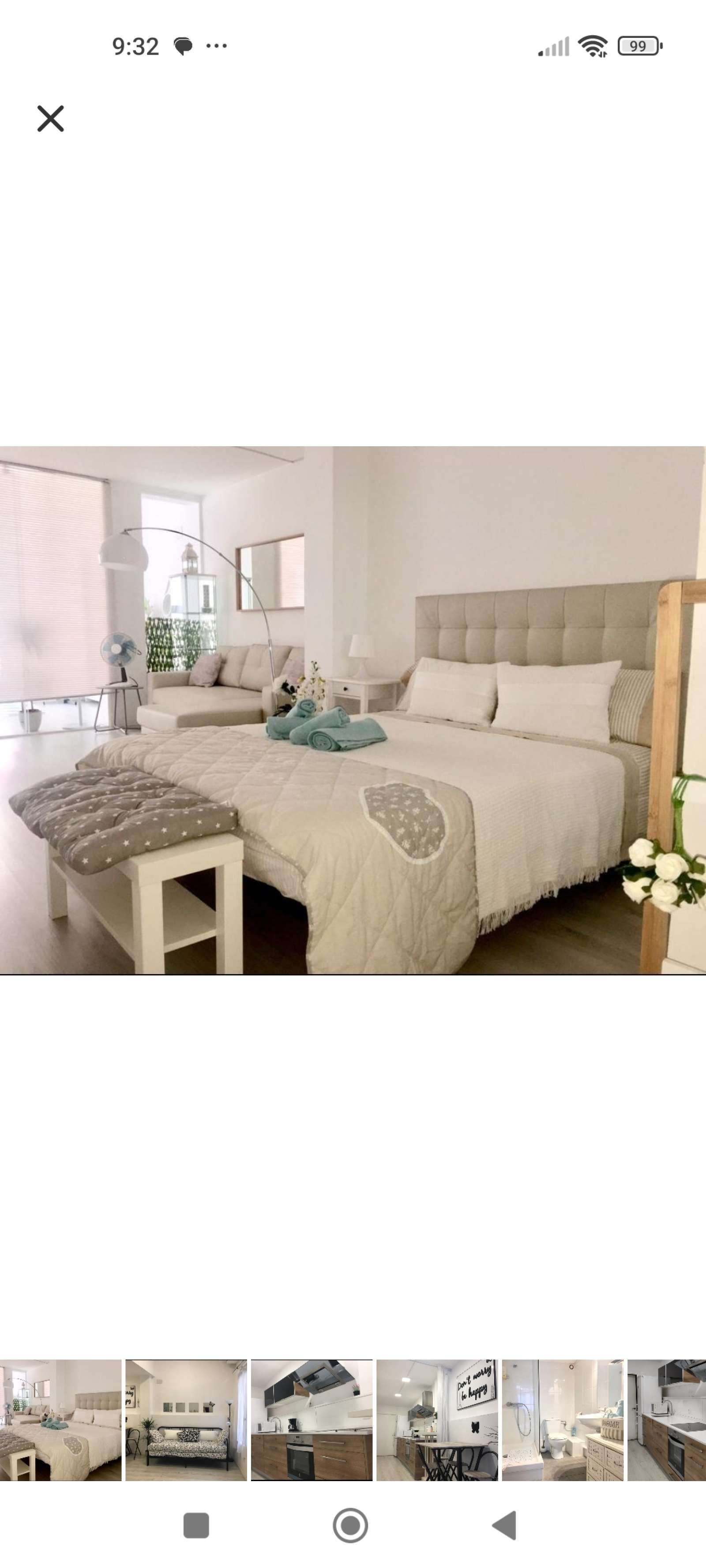 Bedroom of Study to share in  Barcelona Capital  with Air Conditioner and Terrace