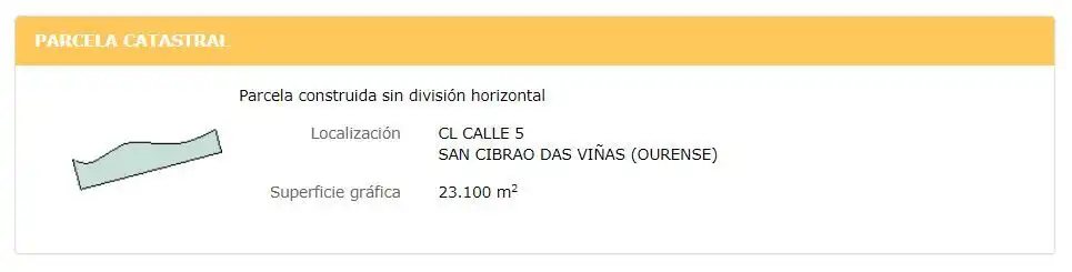 Terreni e lotti in vendita a San Cibrao das Viñas, imagen 7