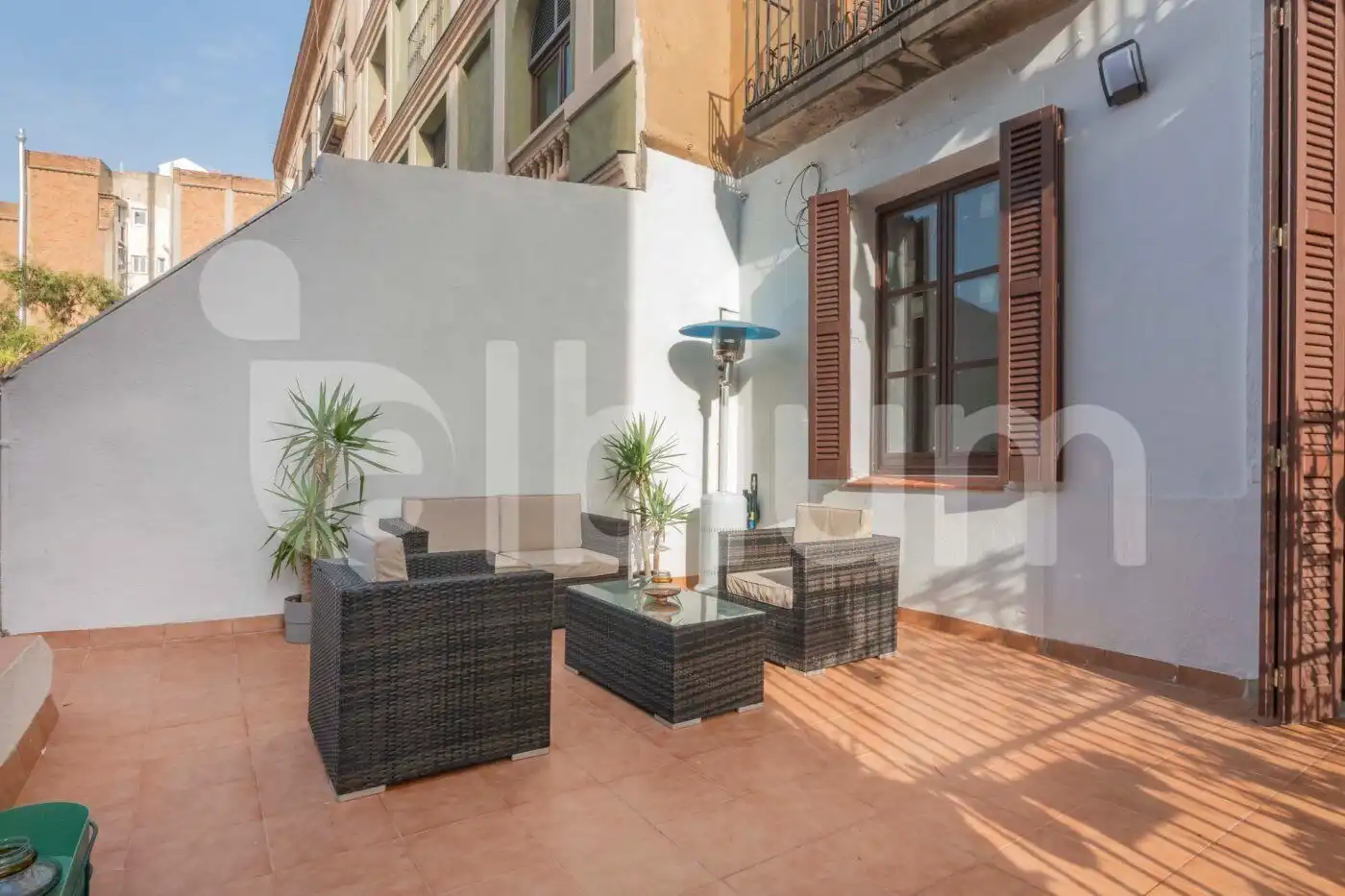 Terrasse von Wohnung zum Verkauf in Barcelona mit Klimaanlage und Terrasse