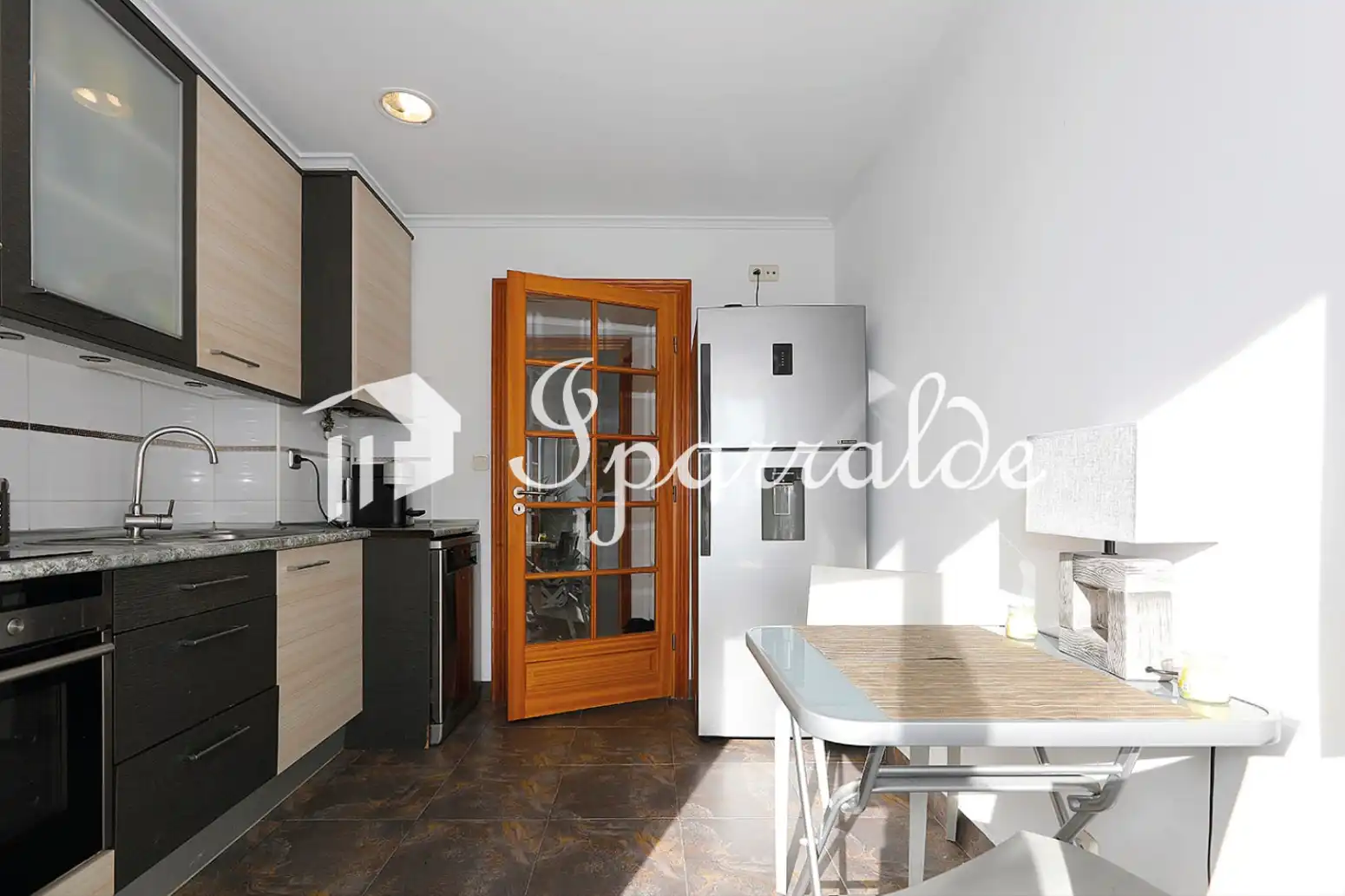 Kitchen of Flat for sale in Hendaye  with Heating, Parquet flooring and Balcony