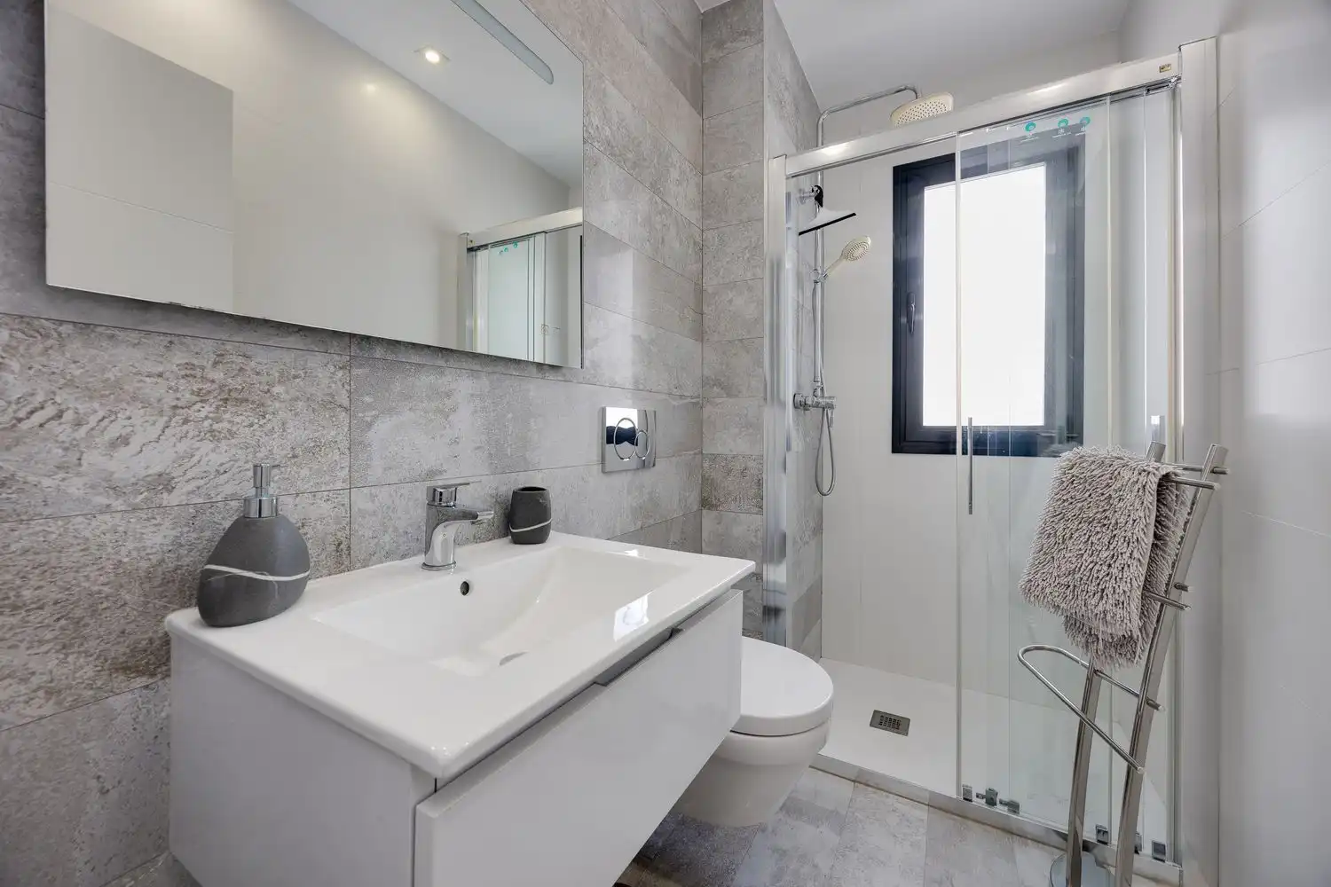 Bathroom of Houses for sale in Orihuela  with Air Conditioner, Private garden and Terrace