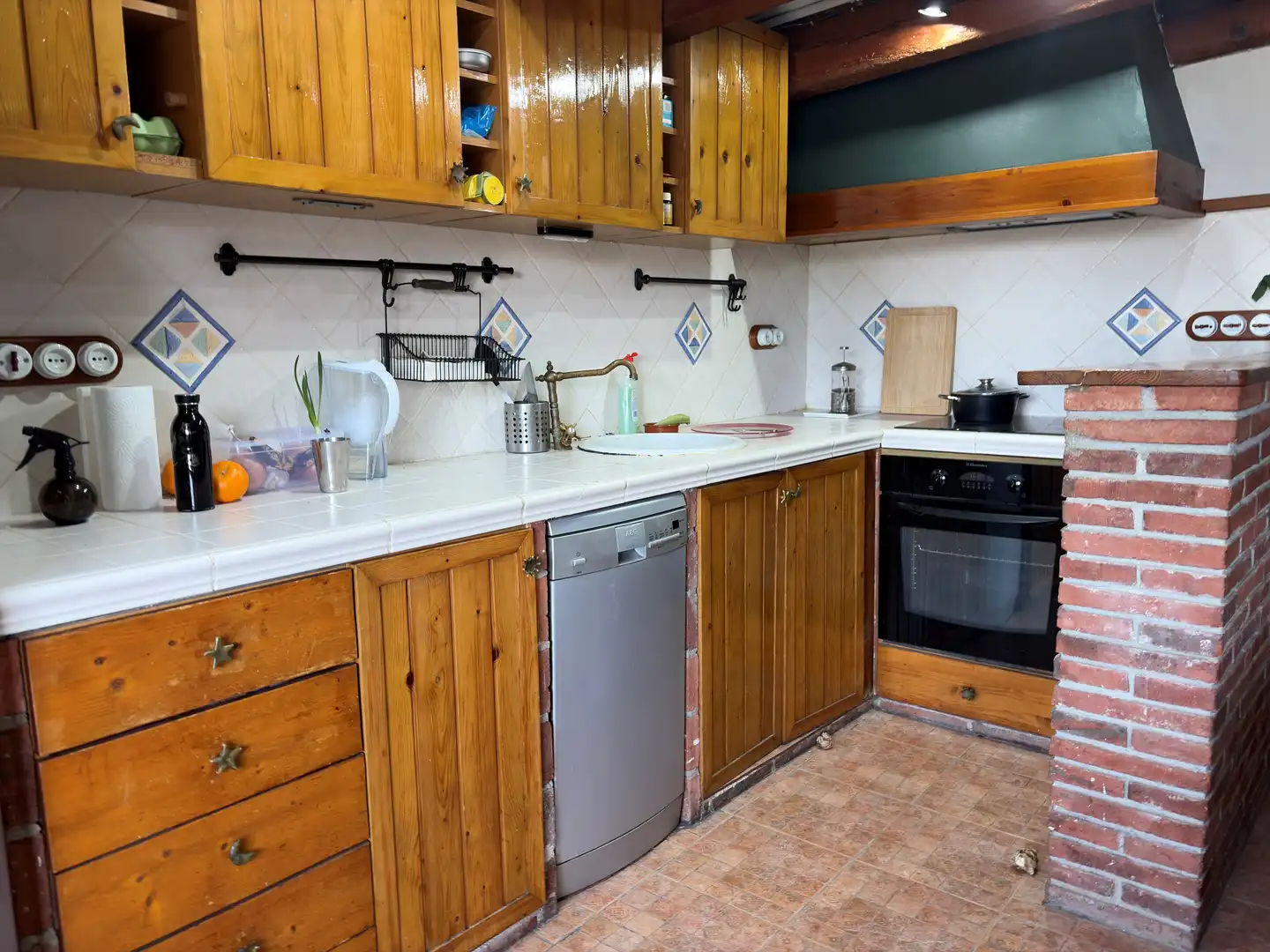 Kitchen of Attic for sale in Barcelona  with Air Conditioner, Heating and Terrace