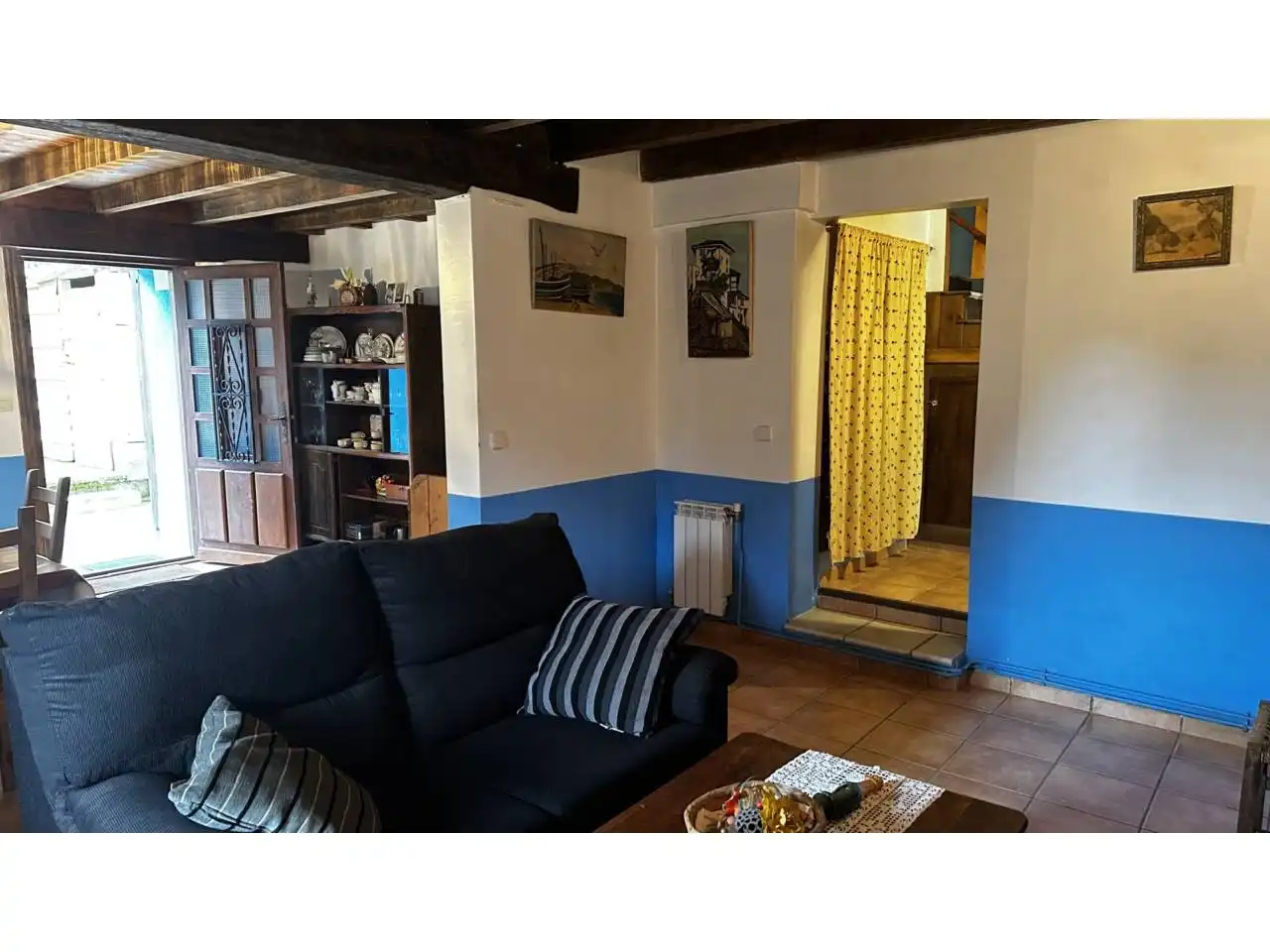 Sala d'estar de Casa o xalet en venda en Luzaide / Valcarlos amb Calefacció