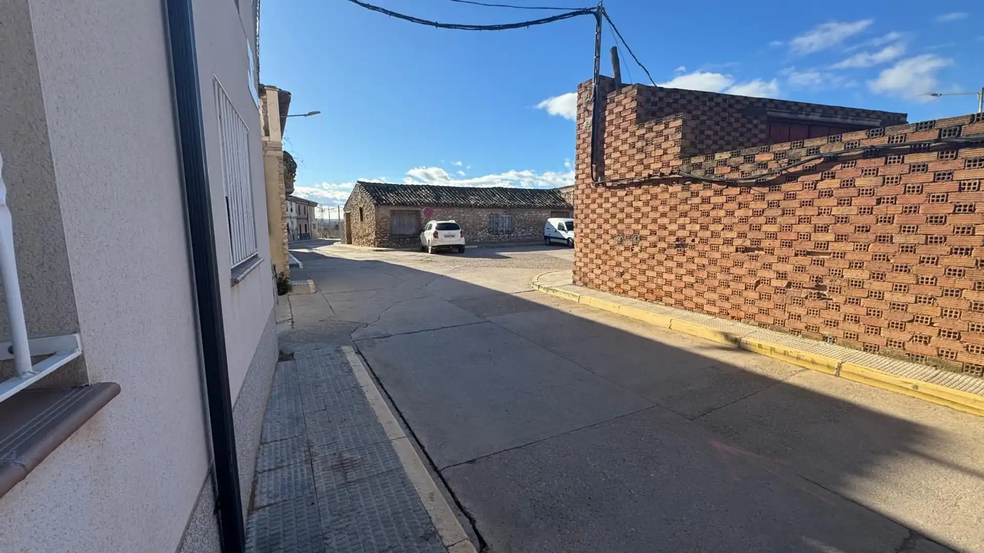 Parking of Single-family semi-detached for sale in Lumpiaque  with Heating, Terrace and Storage room