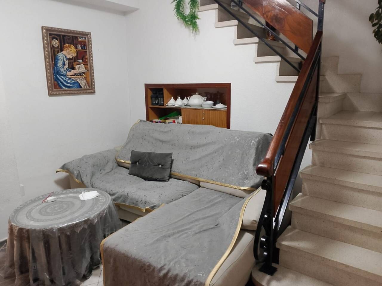 Living room of Single-family semi-detached for sale in Bellreguard  with Terrace and Furnished