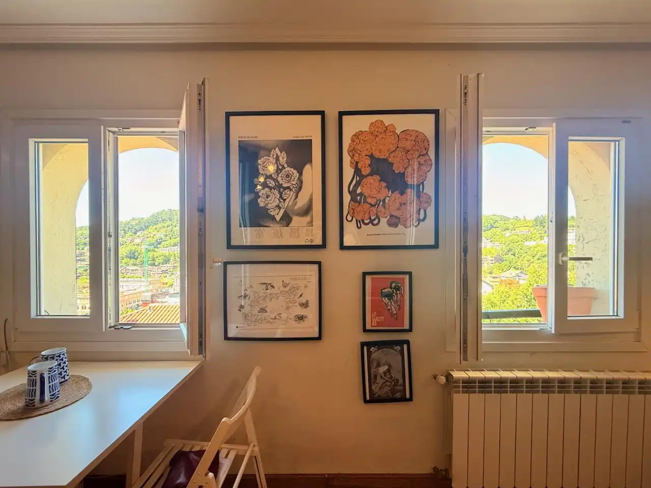 Dining room of Flat for sale in Donostia - San Sebastián   with Heating, Private garden and Storage room