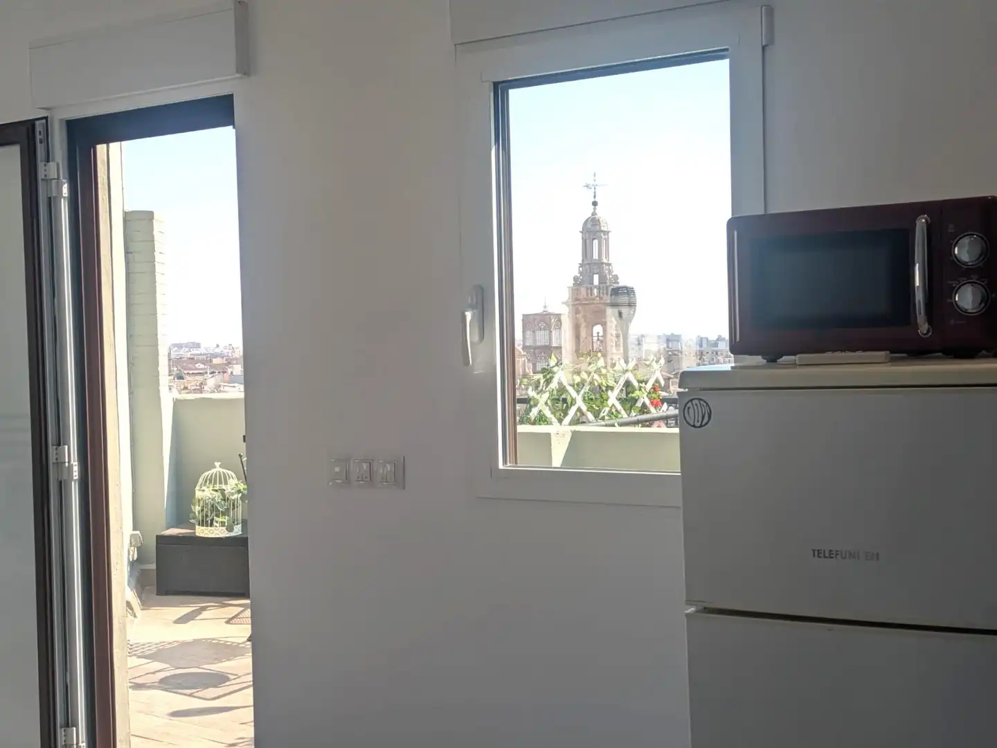 Terrasse von Dachboden zur Miete in Valencia mit Klimaanlage, Heizung und Terrasse