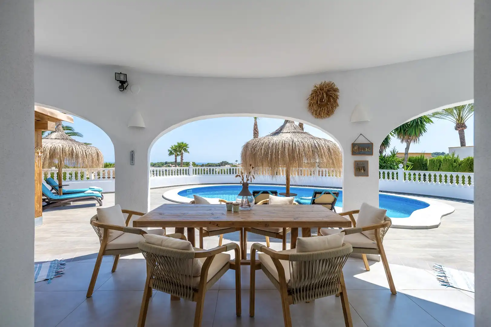 Terrasse von Haus oder Chalet zum Verkauf in Moraira
