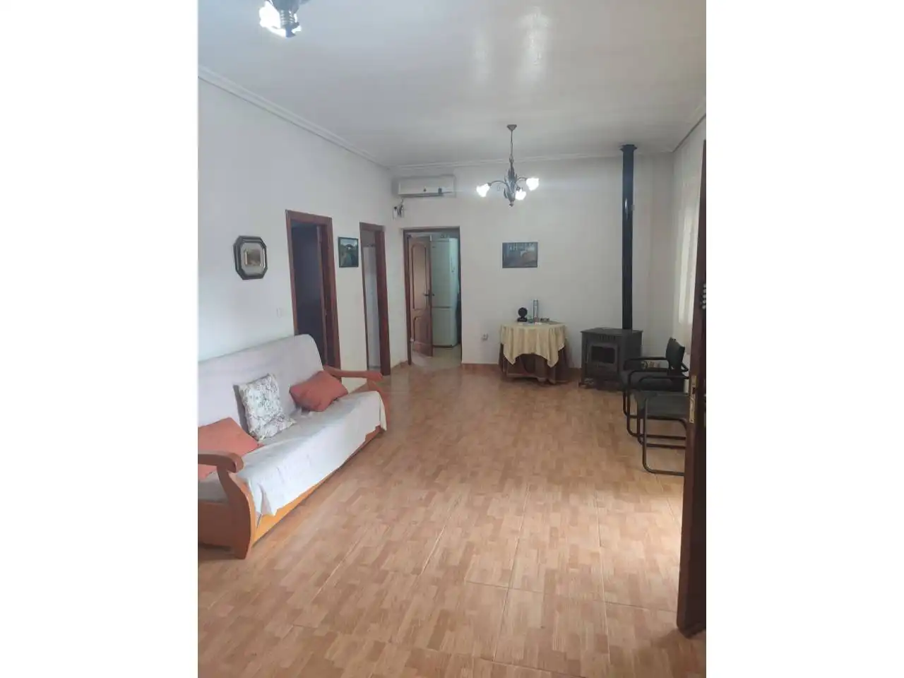 Sala d'estar de Finca rústica en venda en Las Torres de Cotillas amb Aire condicionat, Jardí privat i Terrassa