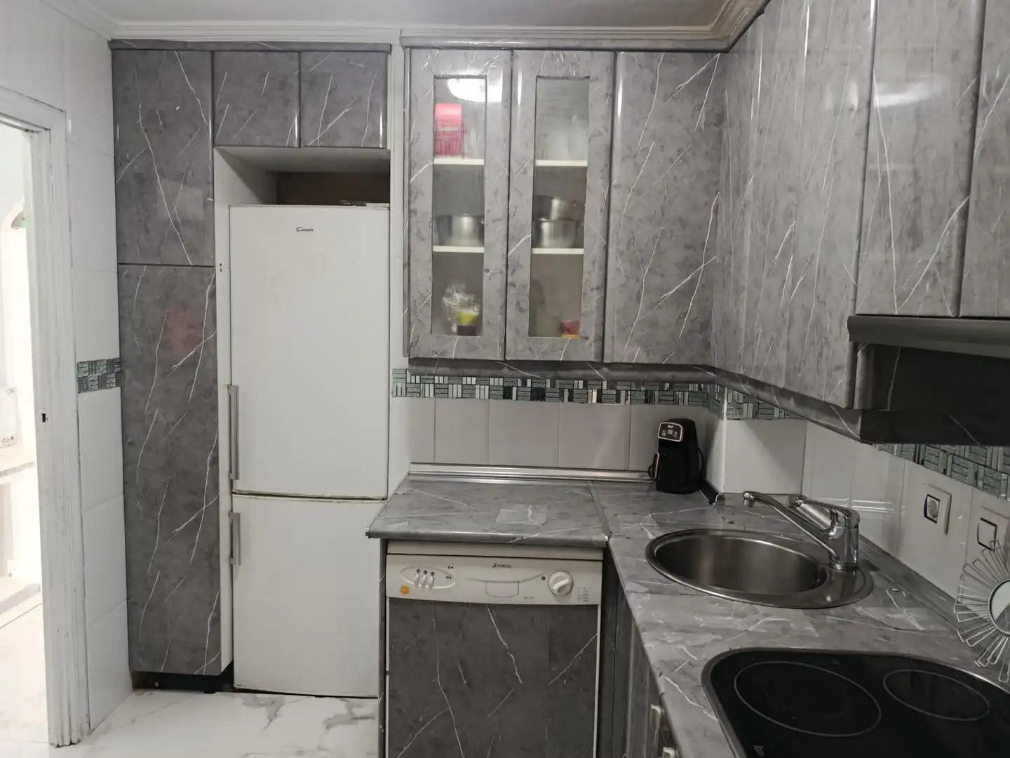 Kitchen of Flat for sale in Valladolid  with Heating and Storage room