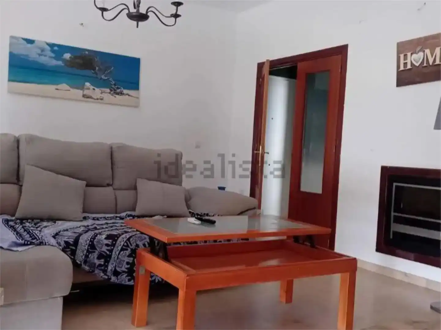 Sala de estar de Casa adosada para compartir en Almensilla con Aire acondicionado, Amueblado y Balcón