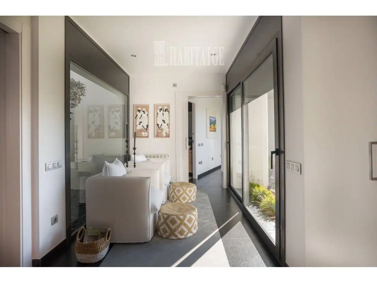 Sala de estar de Casa o chalet en venta en Viladrau con Aire acondicionado, Calefacción y Jardín privado