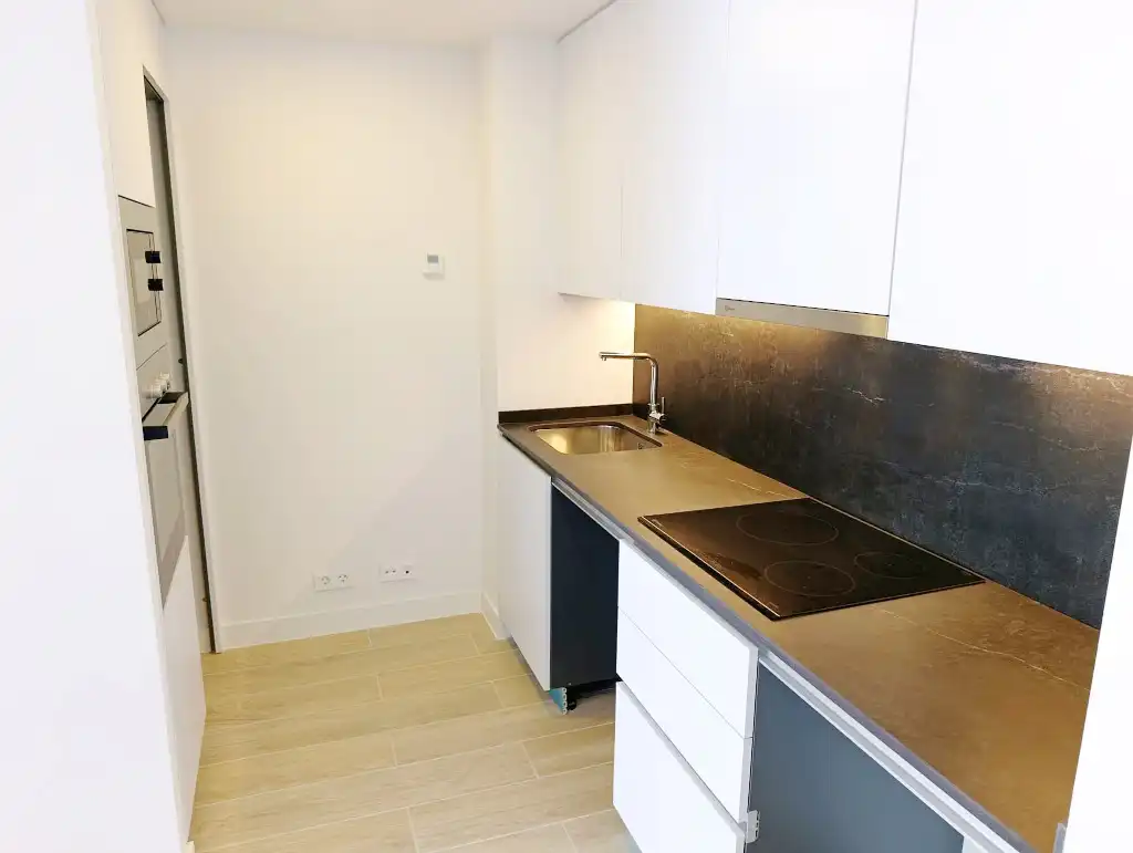Küche von Wohnung zur Miete in Cobeña mit Klimaanlage, Heizung und Terrasse