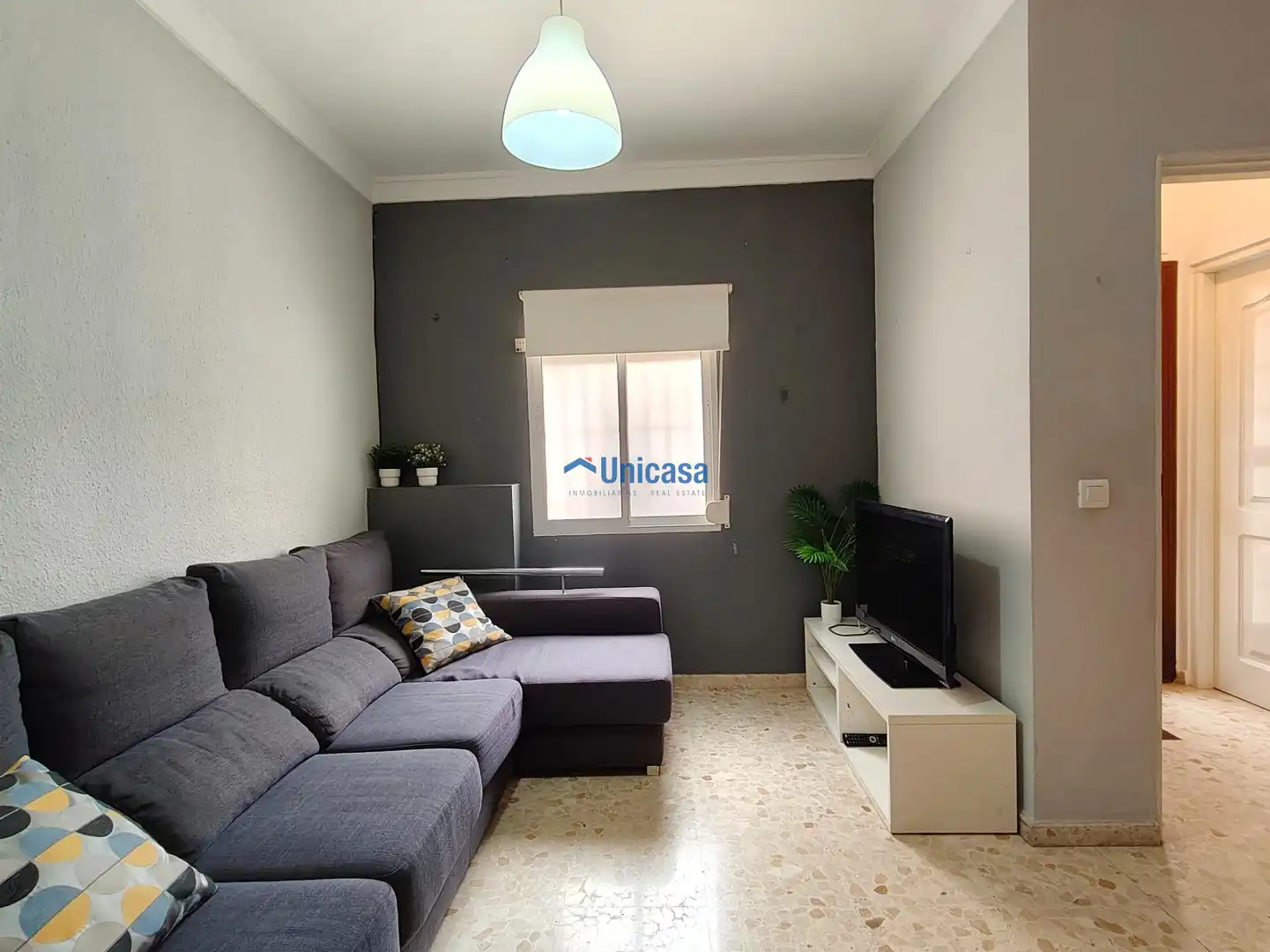 Sala de estar de Piso en venta en Málaga con Trastero y Amueblado