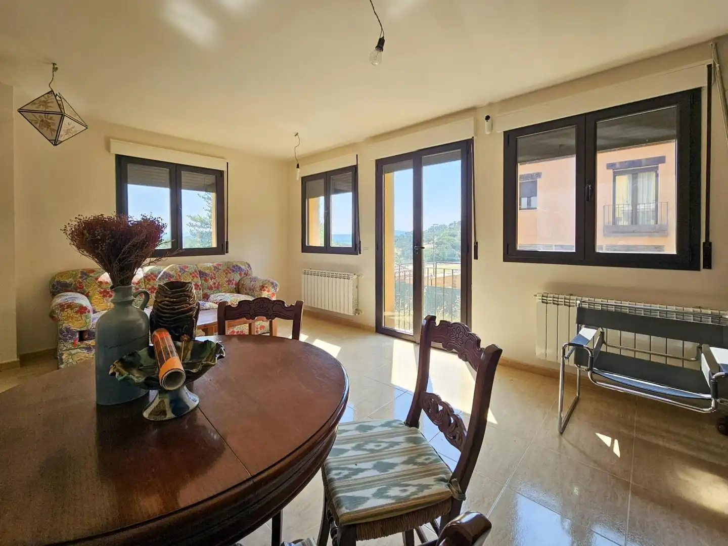 Dining room of Houses for sale in El Tiemblo   with Private garden and Terrace