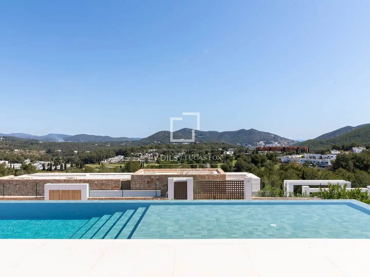 Piscina de Casa o chalet en venta en Santa Eulària des Riu con Aire acondicionado, Jardín privado y Terraza